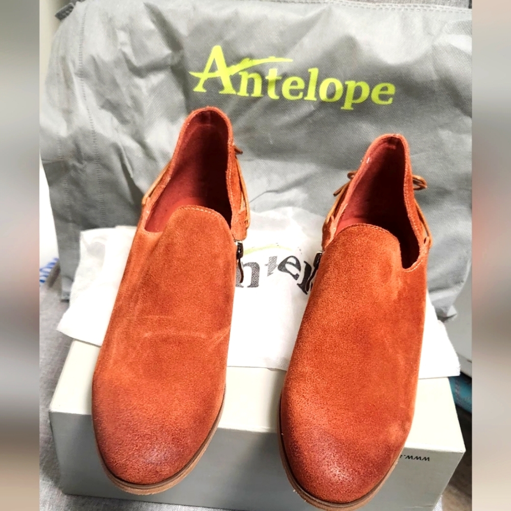 Antelope Carrizo Tobacco Suede style X33, size 41